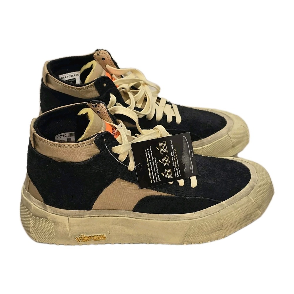 BRANDBLACK Capo Dirty High Top Sneakers‎ Women 7.5 Streetwear NWT